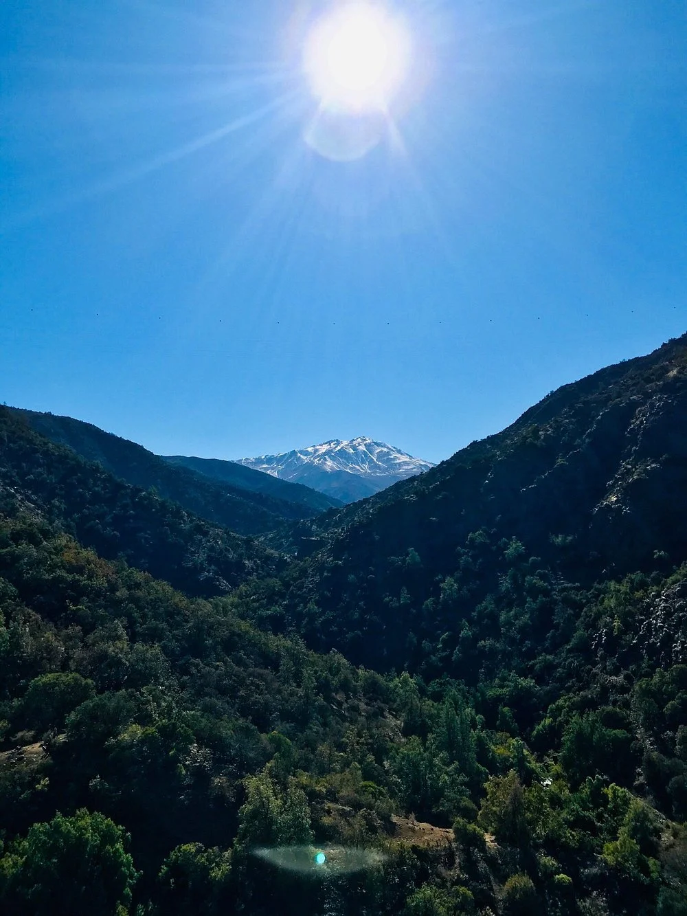Precordillera El Arrayán de día